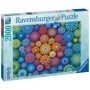 Puzzle Mandala Curcubeu, 2000 Piese Ravensburger - 3